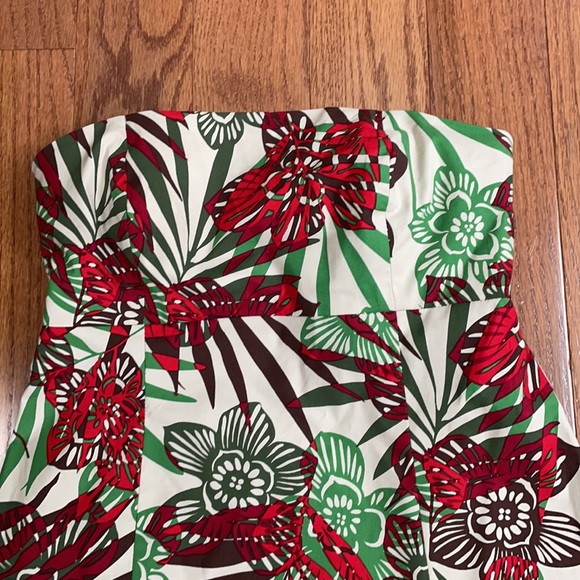 Gap strapless floral summer dress - Picture 2 of 4